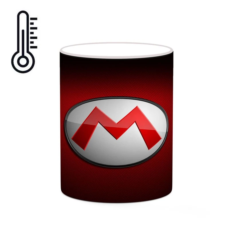 ماگ حرارتی کاکتی مدل بازی سوپر ماریو Super Mario کد mgh29318