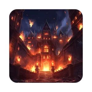 زیر لیوانی کاکتی طرح هری پاتر Harry Potter مدل mp44459