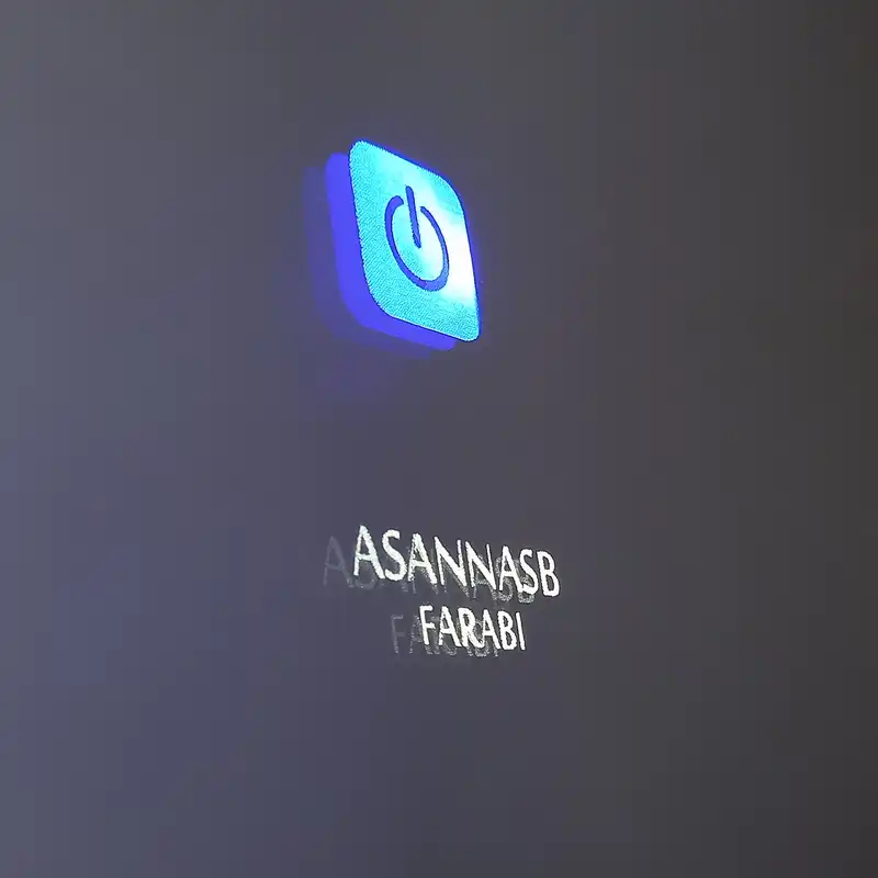 آینه بک لایت آسان نصب فارابی مدل تک تاچ کد RE36T121/1