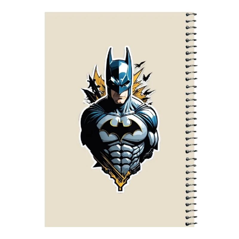دفتر مشق 80 برگ اس جی مدل بتمن کد ۱۶    