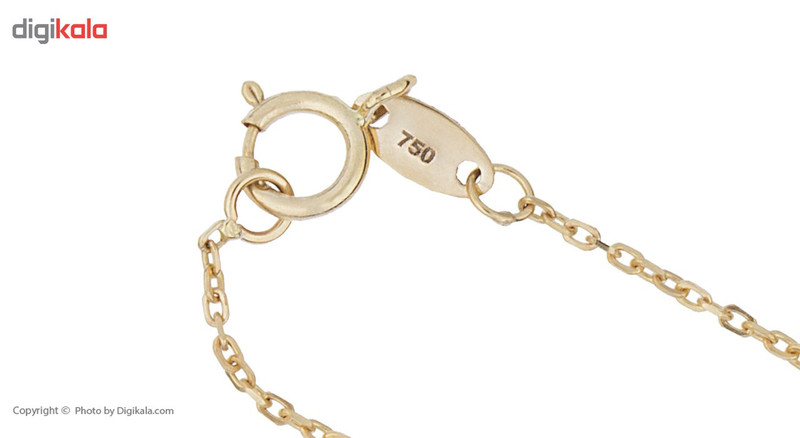 آویز ساعت طلا 18 عیار ماهک مدل MW0340 طرح سواروسکی قلب قرمز آویز ساعت طلا 18 عیار ماهک مدل MW0340 طرح سواروسکی قلب قرمز