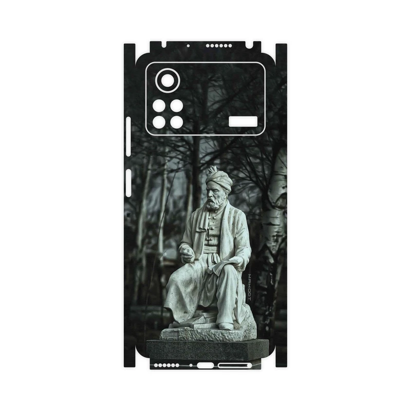 برچسب پوششی ماهوت مدل Ferdowsi-Logo-FullSkin مناسب برای گوشی موبایل شیائومی Poco X4 Pro 5G