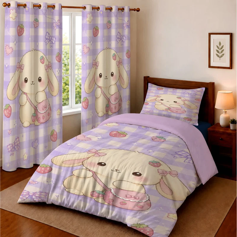 سرویس خواب یک نفره چهار تکه شبنواز مدل سینامورول کد 6317 