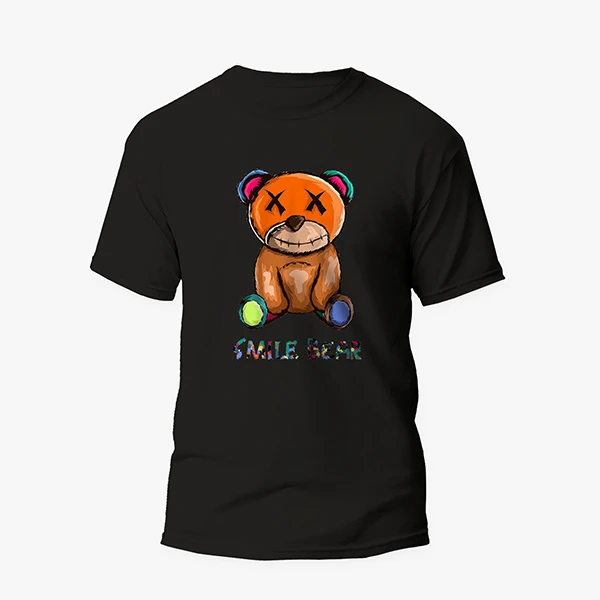 تی شرت آستین کوتاه مردانه مدل خرس تدی کد mo084