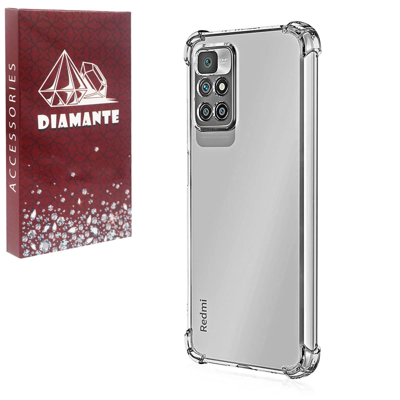 کاور دیامانته مدل ساده مناسب برای گوشی موبایل شیائومی Redmi 10