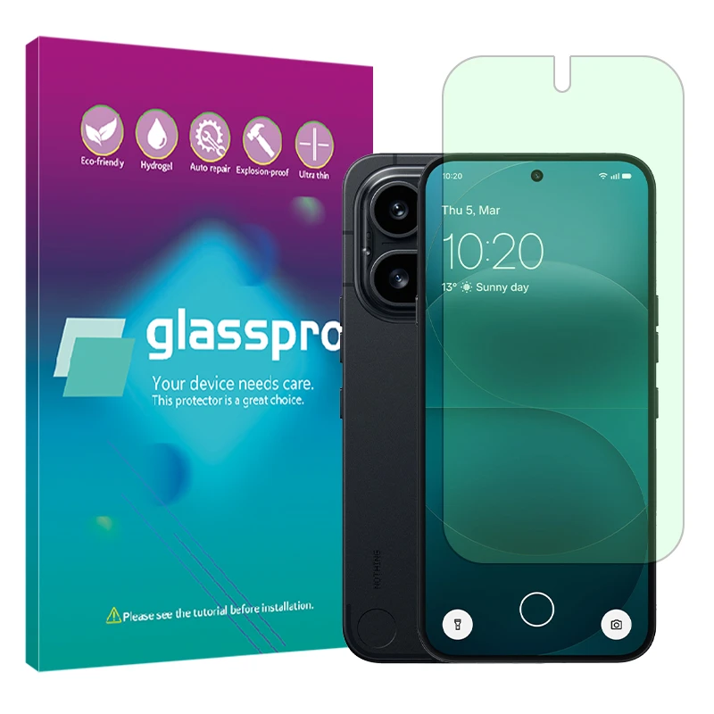محافظ صفحه محافظ چشم گلس پرو مدل هیدروژلی مناسب برای گوشی موبایل ناتینگ Phone 4a Pro 