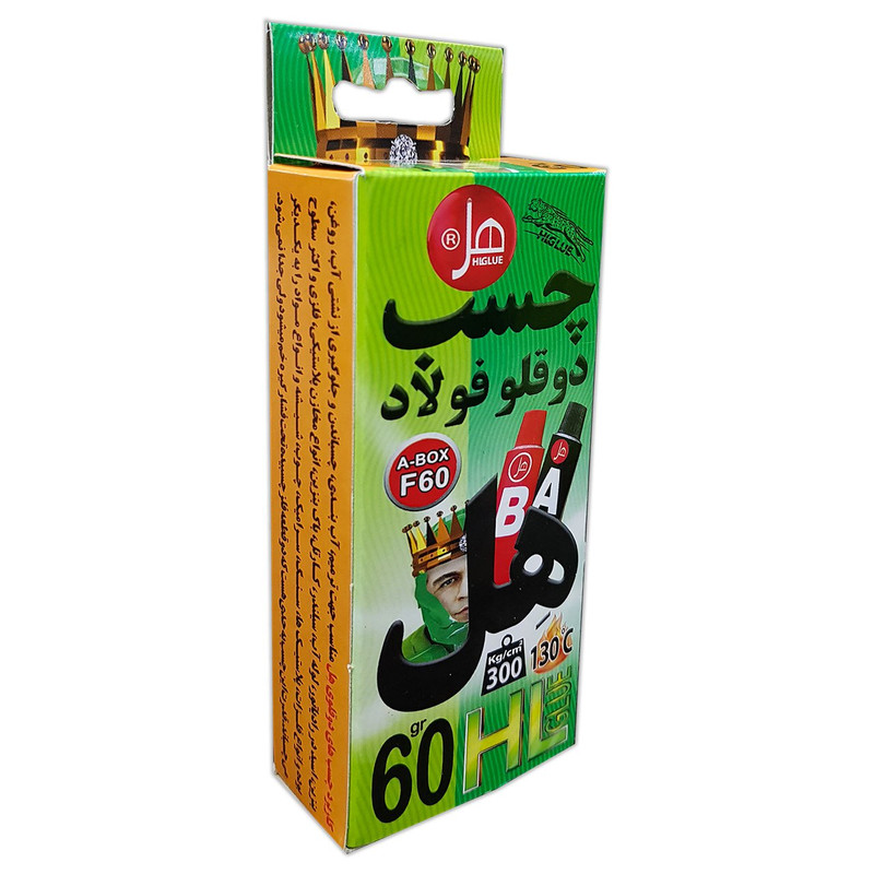 چسب دو قلو هل مدل A-BOX-F60 وزن 60گرم