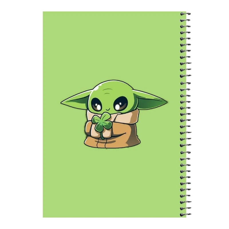 دفتر مشق 80 برگ اس جی مدل بیبی یودا کد 14