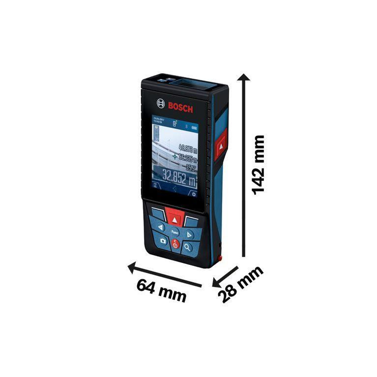 متر لیزری بوش مدل دوربین دار GLM 120 C - ISO NORM 16331-1