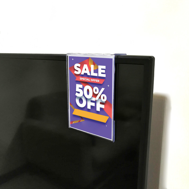 استند قیمت فروشگاهی مدل A6 TV بسته شش عددی