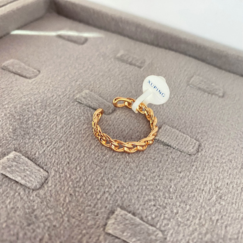 انگشتر زنانه ژوپینگ مدل کارتی کد R4349 انگشتر زنانه ژوپینگ مدل کارتی کد R4349