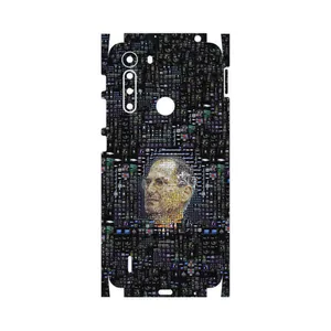 MAHOOT Collage of Steve Jobs 2-FullSkin Cover Sticker for Motorola One Fusion