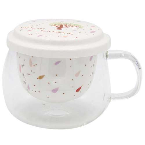 لیوان دمنوش ساز مدل فانتزی طرح tree