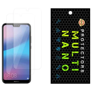 Multi Nano X-S2N Model Transparent Screen Protector Suitable For Huawei Nova 3E Mobile Phone Pack Of 2