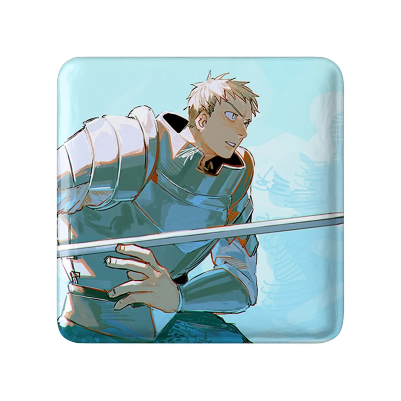 پیکسل خندالو طرح لایوس انیمه خوشمزه در سیاه چال مدل مربعی کد 35918