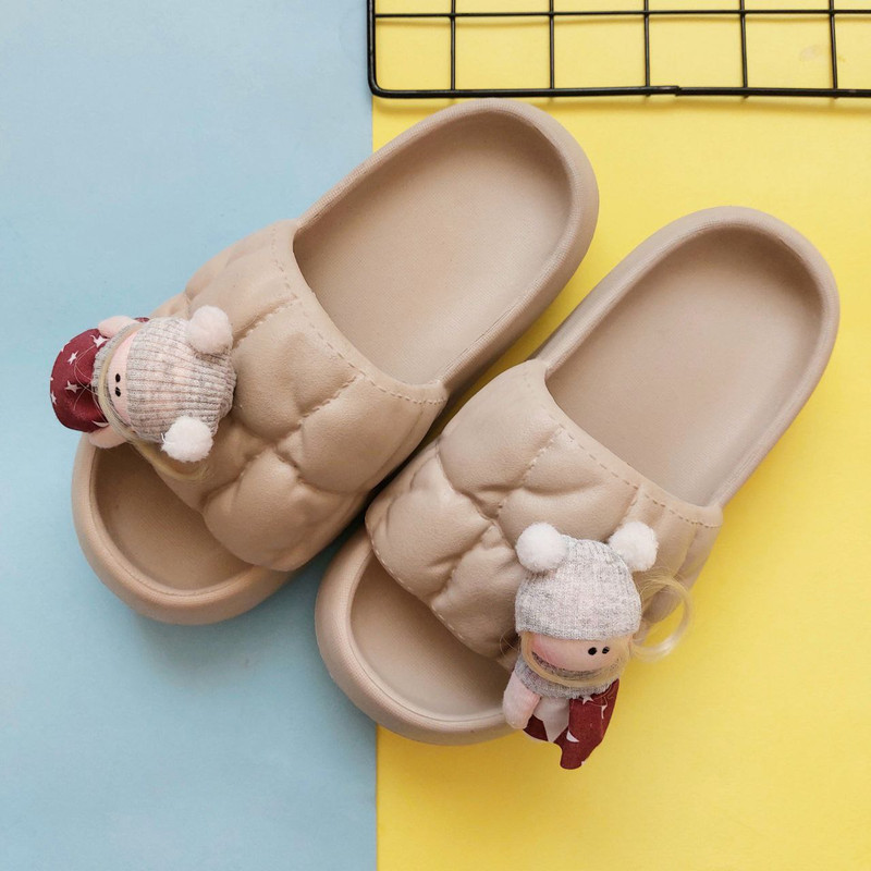 دمپایی زنانه مدل هانا عروسکی