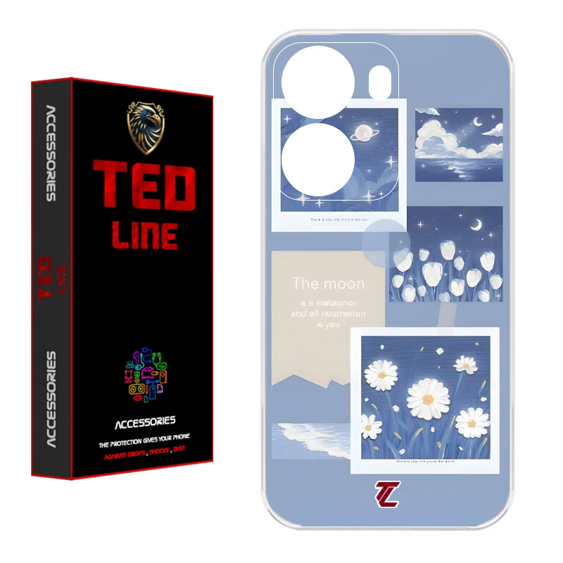 کاور تدلاین طرح بابونه کد 1203 مناسب برای گوشی موبایل شیائومی Poco X7 Pro 5G