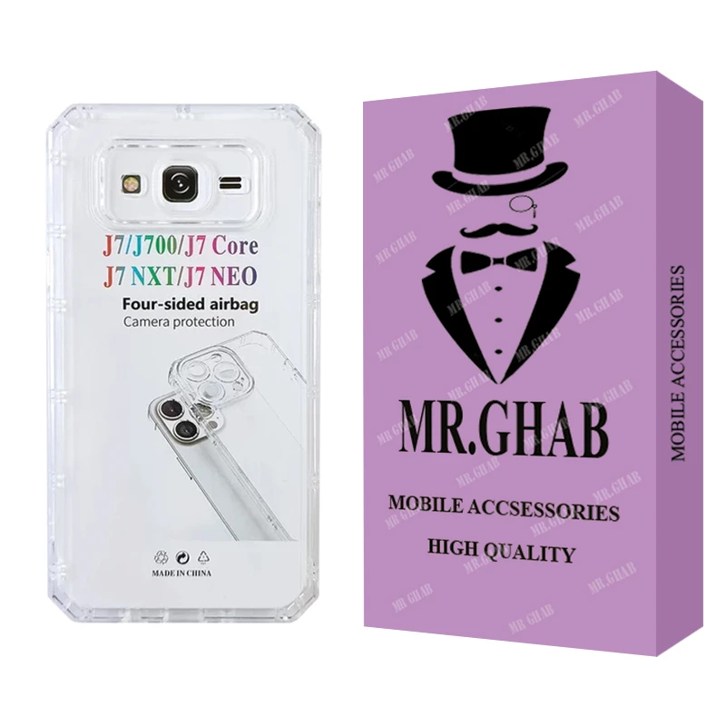 کاور مستر قاب مدل ژله ای مناسب برای گوشی موبایل سامسونگ Galaxy J7 2015 / J700