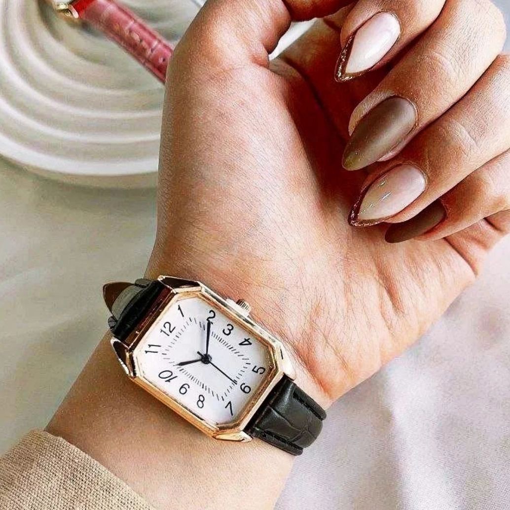 ساعت مچی عقربه ای زنانه مدل جنوا چرمی01 -  - 6