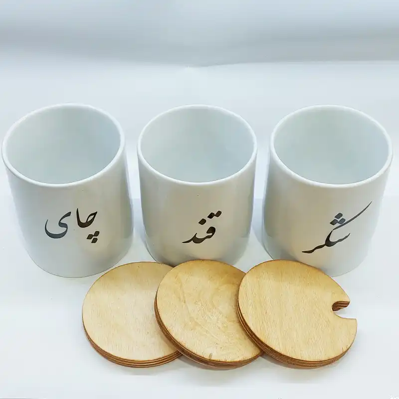 بانکه سرامیکی مدل تکست کد 20 بسته 3 عددی