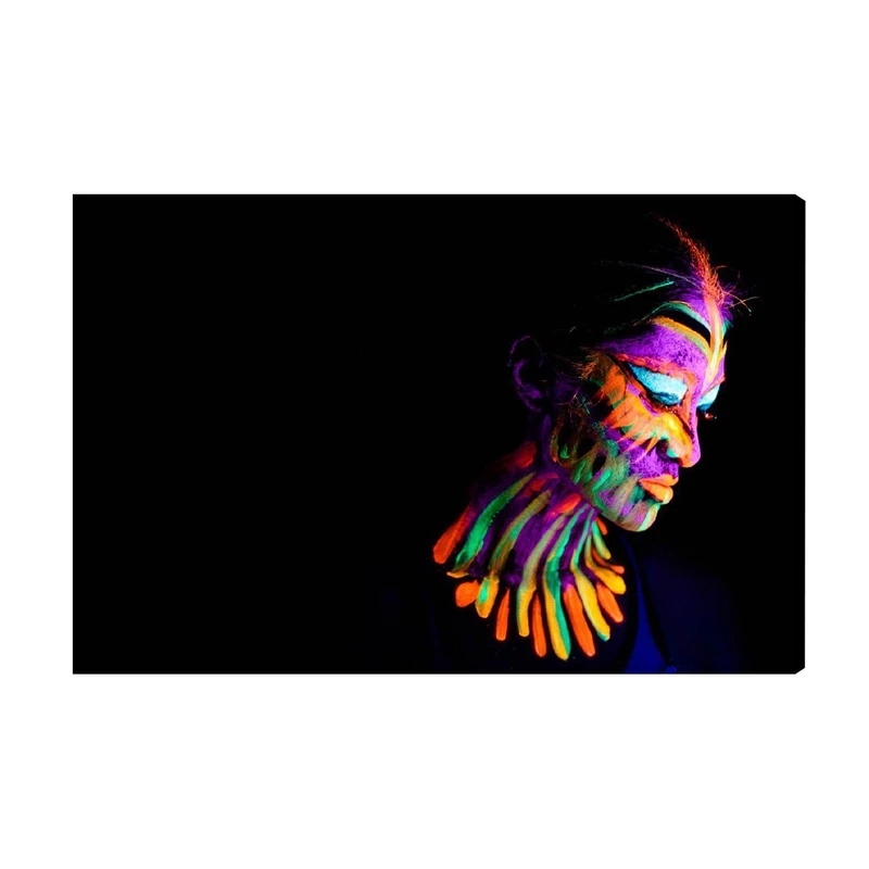 تابلو شاسی عرش مدل  AS206  طرح بلک لایت سایز 20x30 سانتی متر