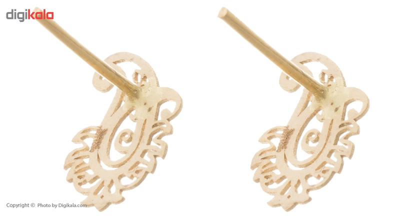 نیم ست طلا 18 عیار زنانه مایا ماهک مدل MS0302 طرح بته جقه