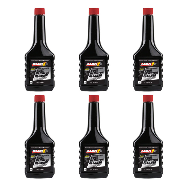 انژکتور شوی و احیا کننده سوخت خودرو مگ وان مدل 12FLOZ حجم 354 میلی لیتر مجموعه 6 عددی