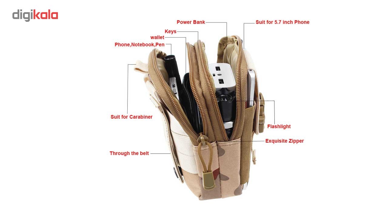 کیف کمری تاکتیکال مدل Waist Bag