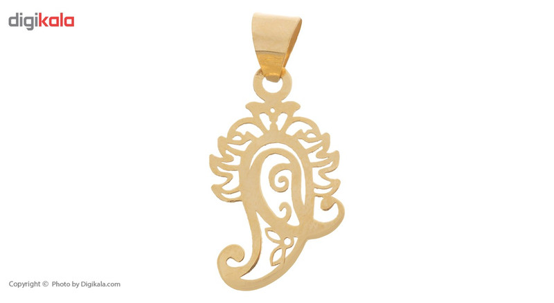 نیم ست طلا 18 عیار زنانه مایا ماهک مدل MS0302 طرح بته جقه