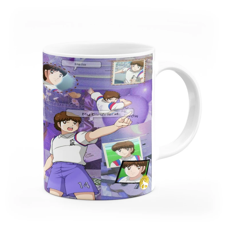 ماگ هومرو طرح انیمیشن کاپیتان سوباسا مدل MG3463 