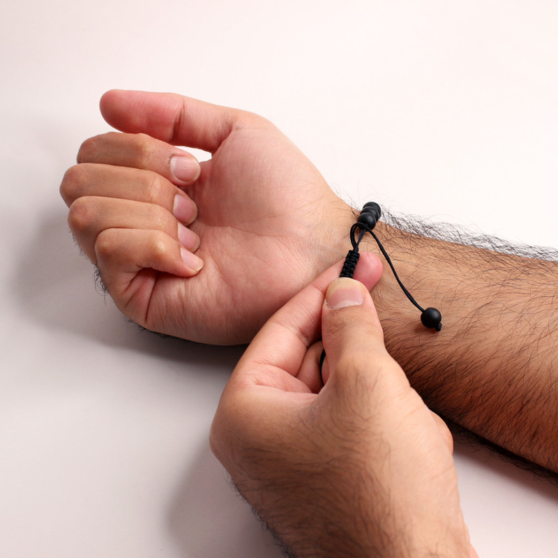 دستبند مردانه گلسو مدل اونیکس مات دستبند مردانه گلسو مدل اونیکس مات