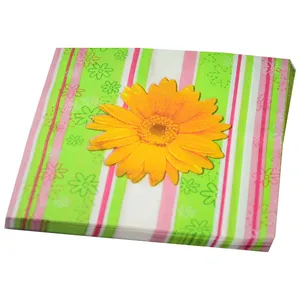 دستمال کاغذی طرح دار کالای خواب متین مدل گل زرد