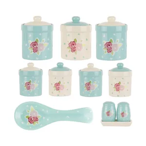 سرویس آشپزخانه 11 پارچه تانتی تونی مدل MINT ROSE