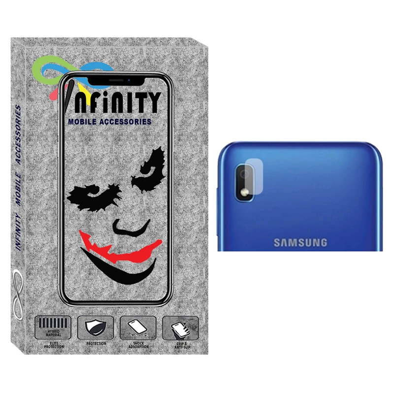 محافظ لنز دوربین اینفینیتی مدل Inl-01 مناسب برای گوشی موبایل سامسونگ Galaxy A10