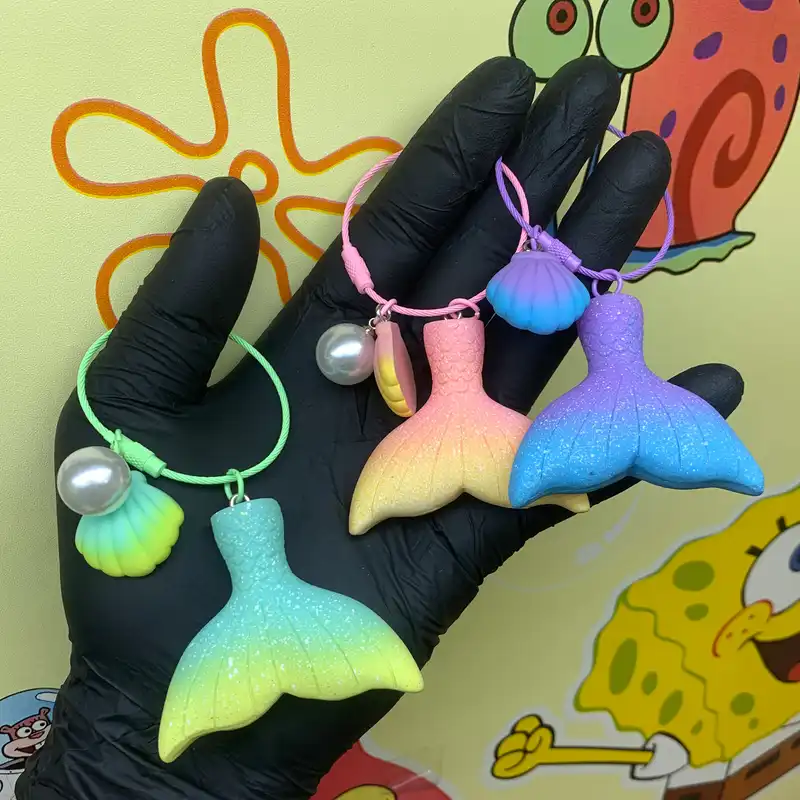 جاکلیدی زنانه مدل دریایی مرواریدی