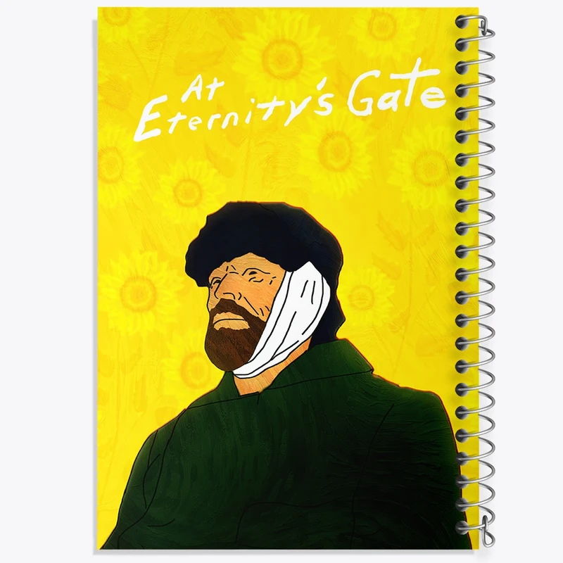 دفتر مشق 50 برگ خندالو طرح ونسان ونگوگ کد F270