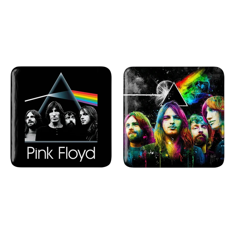مگنت خندالو مدل گروه Pink Floyd کد 32473253 مجموعه 2 عددی