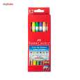 ماژیک رنگ آمیزی فابر کاستل مدل Twin Tip - بسته 12 رنگ