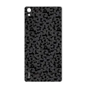 MAHOOT Silicon Texture Cover Sticker for Huawei Ascend P7