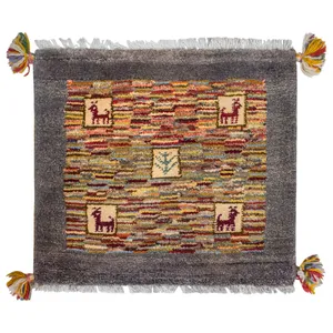 گبه دستباف سرزمین فرش کد GD9753