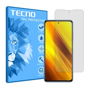 Tecno brand shockproof Hydrogel screen protect tor glass for Xiaomi Poco X3