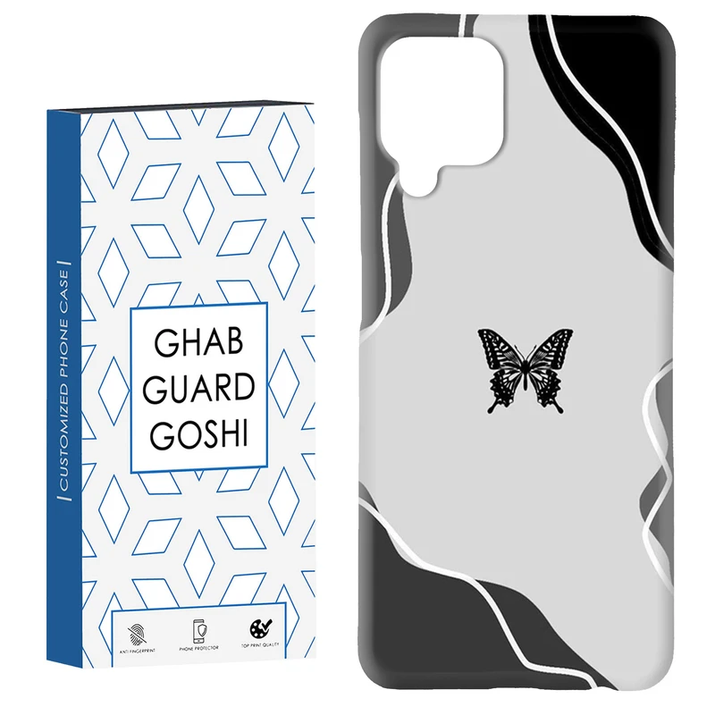 کاور قاب گارد گوشی طرح پروانه کد Dimo-536 مناسب برای گوشی موبایل سامسونگ Galaxy A22 4G / Galaxy M32 4G