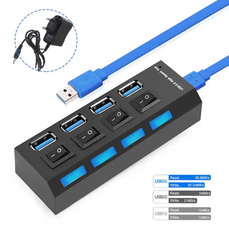 هاب 4 پورت USB 3.0 مدل PU4