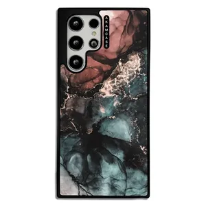 AKAM AMCWSGS22U-MARBEL5 Cover For Samsung Galaxy S22 Ultra
