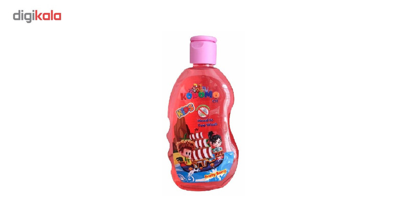 شامپو سر و بدن بچه کودومو مدل FRUITY BERRY