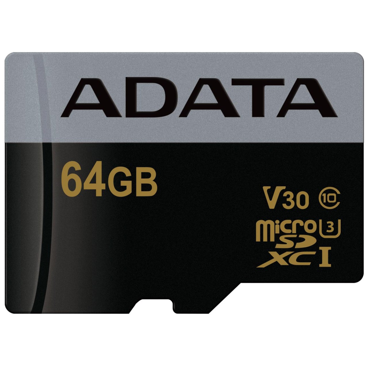کارت حافظه microSDXC ای دیتا مدل Premier Pro V30 کلاس 10 استاندارد UHS-I U3 سرعت 95MBps ظرفیت 64 گیگابایت