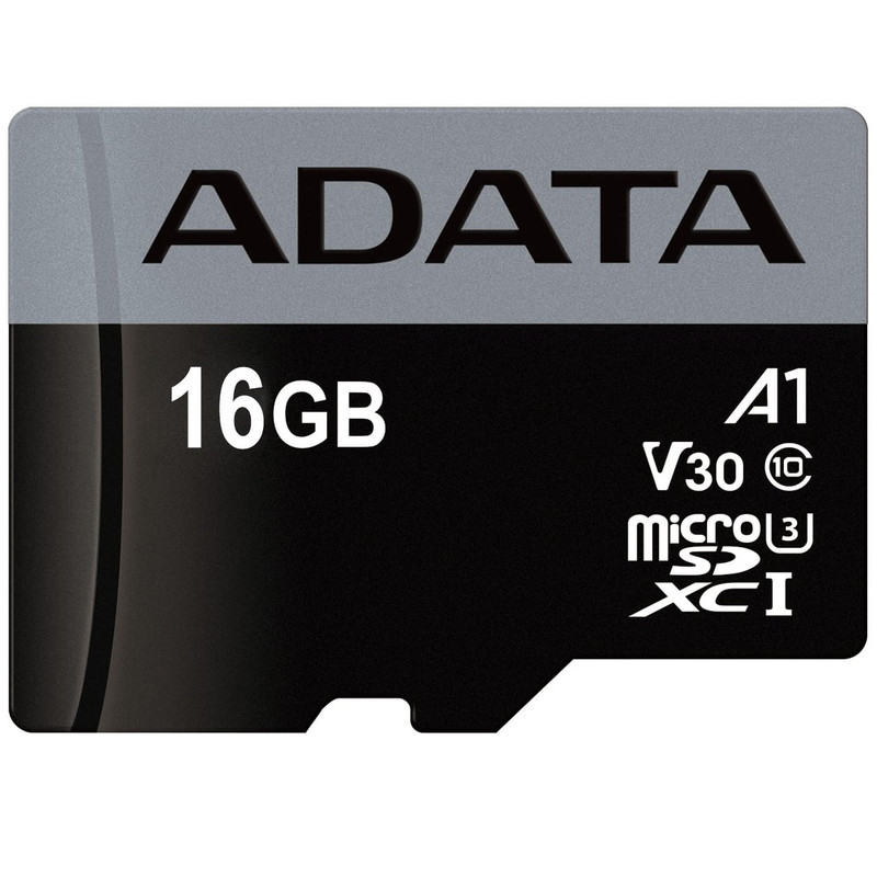 کارت حافظه‌ microSDHC ای دیتا مدل Premier Pro V30 A1 کلاس 10 استاندارد UHS-I U3 سرعت 100MBps ظرفیت 16 گیگابایت
