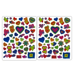 برچسب مدل قلب بسته 2 عددی