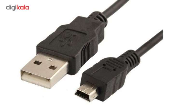 کابل تبدیل USB به Mini USB مدل st-m به طول1.5 متر کابل تبدیل USB به Mini USB مدل st-m به طول1.5 متر