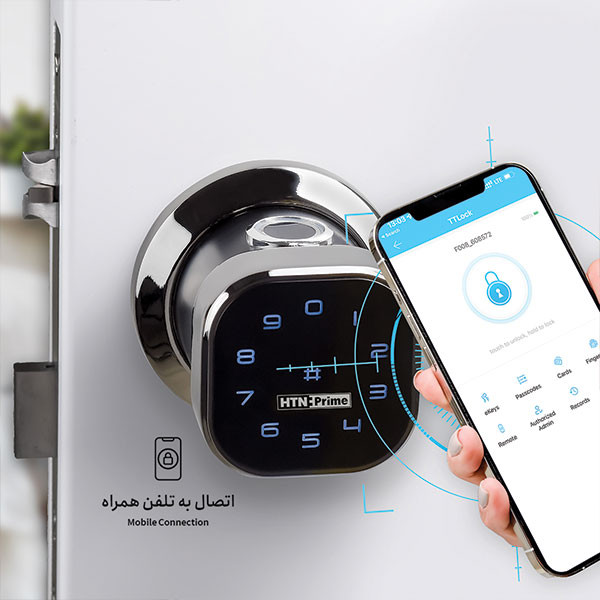دستگیره هوشمند اچ تی ان پرایم مدل Nipon pro دستگیره هوشمند اچ تی ان پرایم مدل Nipon pro